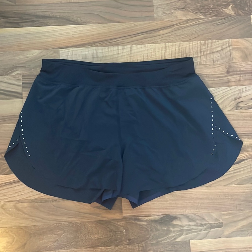 Find Your Pace High-Rise Lined Short 3” in True Navy